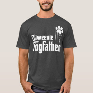 Camiseta Regalos de papá de perro de Chiweenie