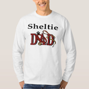 Camiseta Regalos de papá de Sheltie