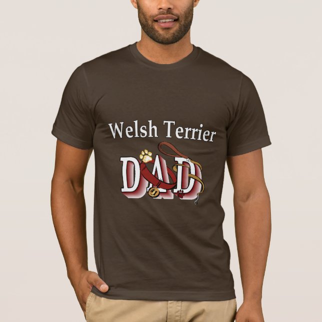 Camiseta Regalos de papá de Welsh Terrier (Anverso)