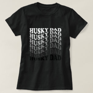 Camiseta Regalos de papá husky siberiano, regalo del propie