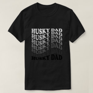 Camiseta Regalos de papá husky siberiano, regalo del propie