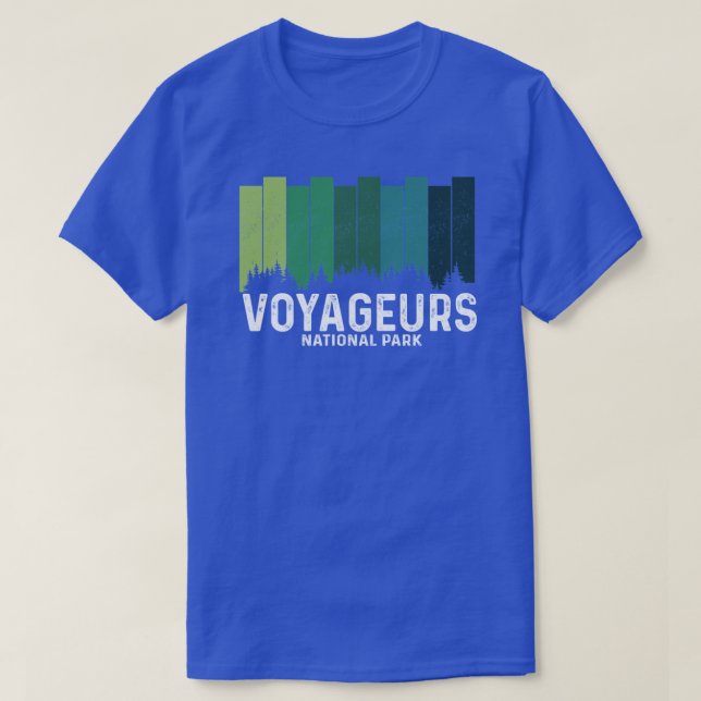 Camiseta regalos de parque nacional de voyageurs (Diseño del anverso)