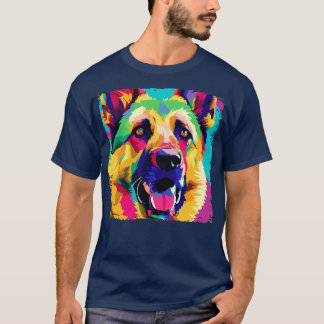 Camiseta Regalos de pastores de arte de perro de Alemania 1