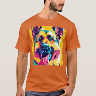 Camiseta Regalos de pastores de arte de perro de Alemania 3