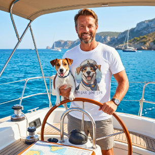 Camiseta Regalos de perro náuticos para propietarios de bar