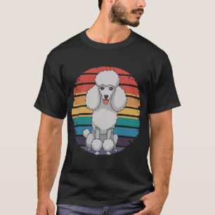 Camiseta Regalos de perro para amantes de caniches retro pa