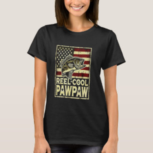 Camiseta Regalos de pesca de Papaw geniales Carrete Cumplea