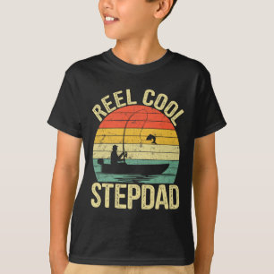 Camiseta Regalos de pesca geniales para padrastro para el D