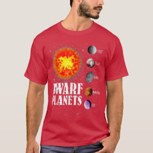 Camiseta Regalos de Planetas enanos del Sistema Solar T