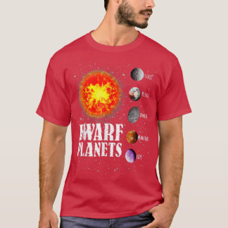 Camiseta Regalos de Planetas enanos del Sistema Solar T 