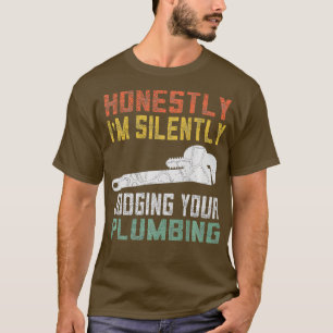 Camiseta Regalos De Plumero Graciosos Para Hombres Plumba R