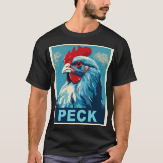 Camiseta Regalos de pollo con pistolas Hombres Mujeres Meme