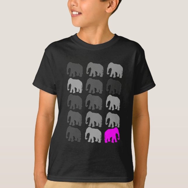 Camiseta Regalos de PopArt del elefante (Anverso)