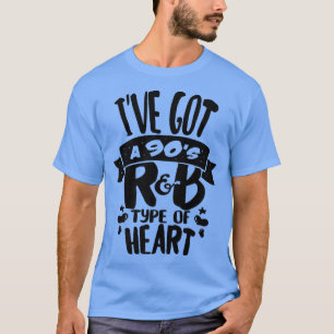 Camiseta Regalos de R&BI Music Lover de los años 90