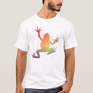 Camiseta Regalos de rana con gradiente colorido