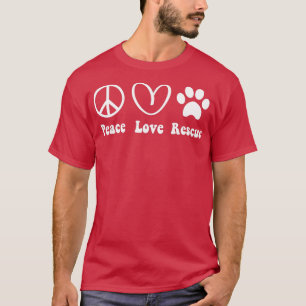 Camiseta Regalos de Rescate Animal Hombres Mujeres Niños Pa