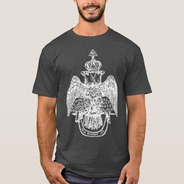 Camiseta Regalos de Rite Eagle 33° grado Freemason (Anverso)
