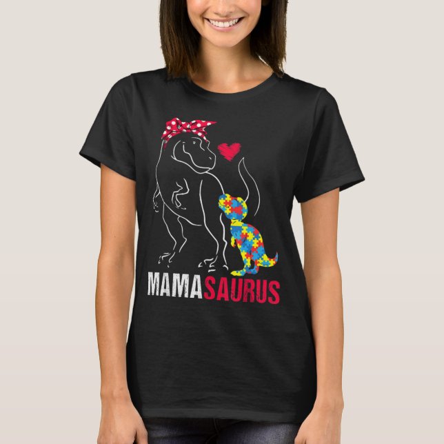 Camiseta Regalos de ropa de los dinosaurios Mamasaurus T re (Anverso)