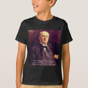 Camiseta Regalos de sabiduría de citas de "Vida digna de se