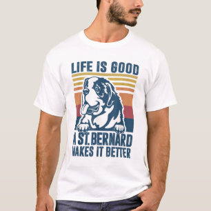Camiseta Regalos De San Bernardo Para Mujeres Perro Mamá Pa