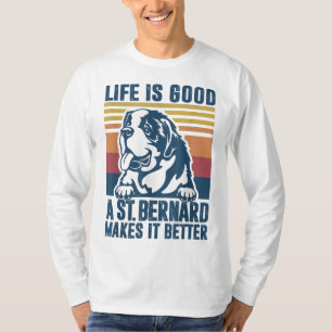 Camiseta Regalos De San Bernardo Para Mujeres Perro Mamá Pa