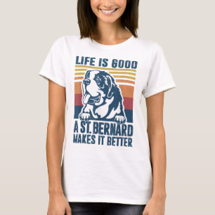 Camiseta Regalos De San Bernardo Para Mujeres Perro Mamá Pa
