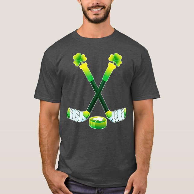 Camiseta Regalos de San Patricio por el Hockey de los Hombr (Anverso)