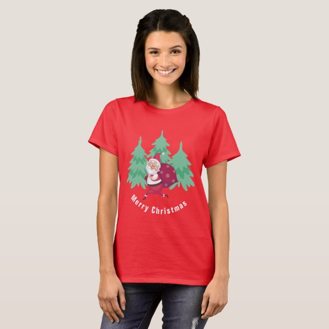 Camiseta Regalos de Santa Claus T-Shirt (Anverso completo)