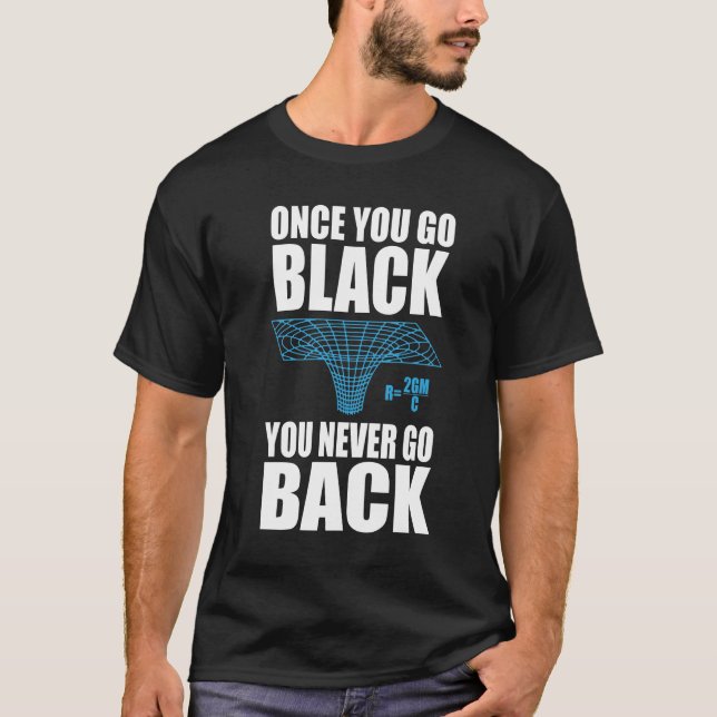 Camiseta Regalos de sarcasmo de Black Hole Math Physics (Anverso)