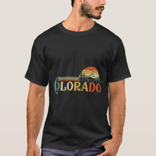 Camiseta Regalos de senderismo en Boulder Colorado Rocky Mo