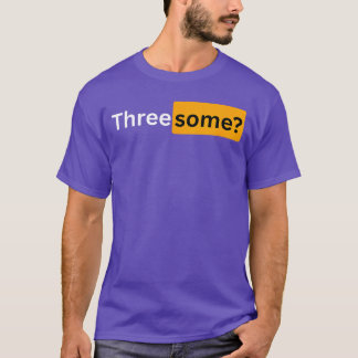 Camiseta Regalos de sexo en trío para hombres y mujeres ami