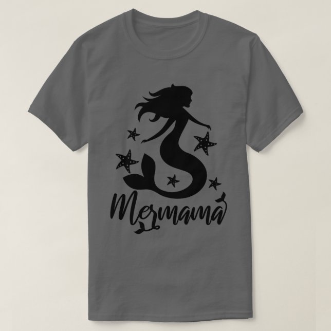 Camiseta Regalos de sirena de piel de piel Mermama 1 (Diseño del anverso)