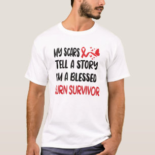 Camiseta Regalos de sobrevivientes quemados  Accidente quem