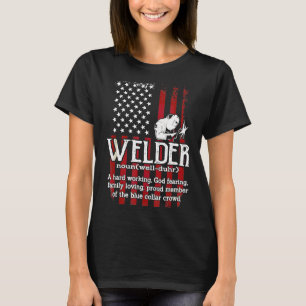 Camiseta Regalos de soldador divertidos soldadura definició