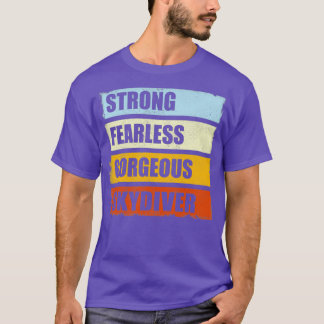 Camiseta Regalos de submarinismo Skydiver Parachute Skydive