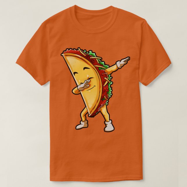 Camiseta Regalos de Taco Dabbing para la comida mexicana (Diseño del anverso)