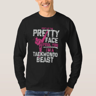 Camiseta Regalos de Taekwondo para niños Chicas Adultos TKD