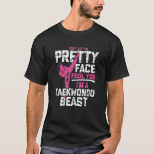 Camiseta Regalos de Taekwondo para niños Chicas Adultos TKD