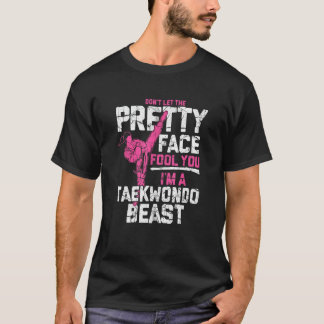 Camiseta Regalos de Taekwondo para niños Chicas Adultos TKD