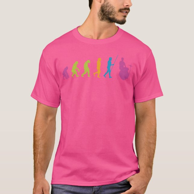Camiseta Regalos de tambores de evolución (Anverso)