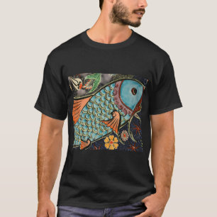 Camiseta Regalos de taza con pegatina de patrón artístico d