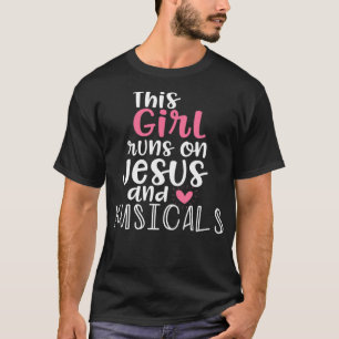 Camiseta Regalos de teatro musical El Chica adolescente cor