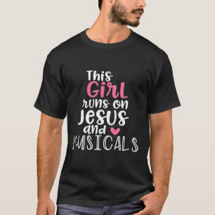 Camiseta Regalos de teatro musical El Chica adolescente cor
