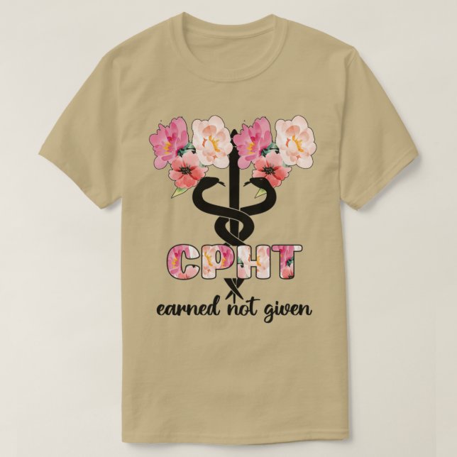 Camiseta Regalos de técnicos de farmacia certificados por C (Diseño del anverso)