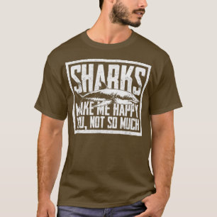 Camiseta Regalos de tiburones para los amantes de los tibur