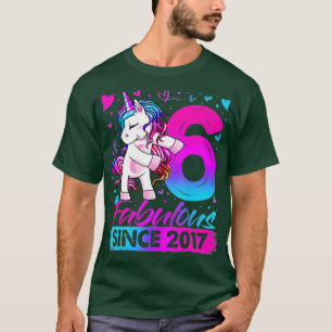 Camiseta Regalos de Unicornio de 6 años de antigüedad