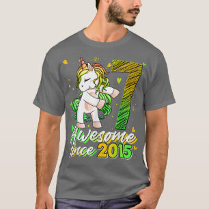 Camiseta Regalos de Unicornio de 7 años de antigüedad