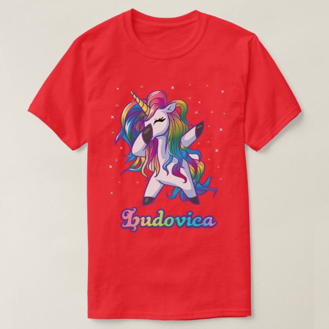 Camiseta Regalos De Unicornio De LUDOVICA Para Chicas Regal (Diseño del anverso)