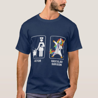 Camiseta Regalos de unicornio haciendo dabbing para médicos