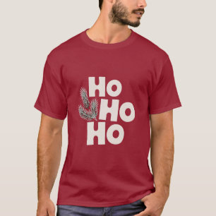 Camiseta Regalos de vacaciones de Navidad Ho Ho Ho de tempo